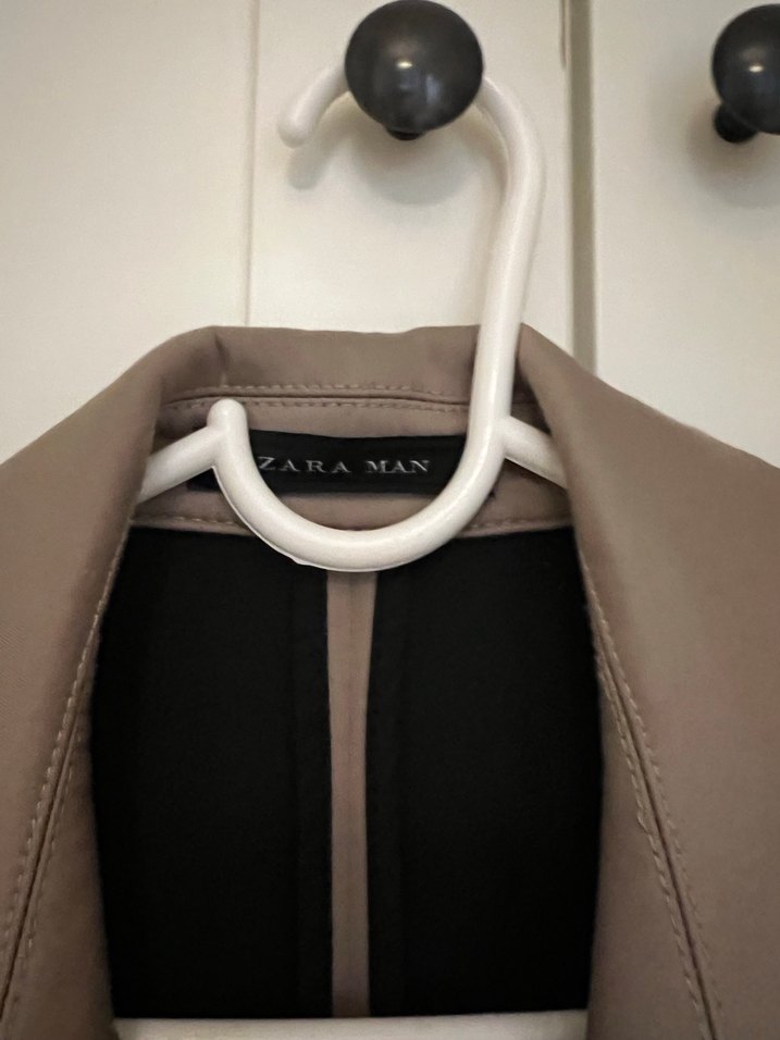 Bej Erkek Zara Ceket - Görsel 4