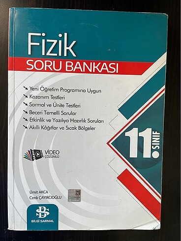 BİLGİ SARMAL 11.SINIF FİZİK SORU BANKASI