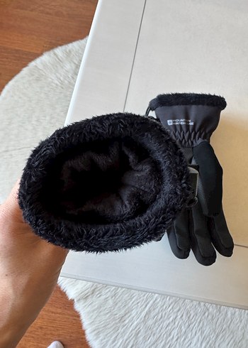 Çocuk Siyah Kayak Eldiveni - Mountain Warehouse 5/7 yaş - Görsel 5