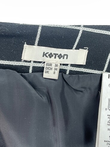 36 Beden çeşitli Renk Koton Mini Etek %70 İndirimli.