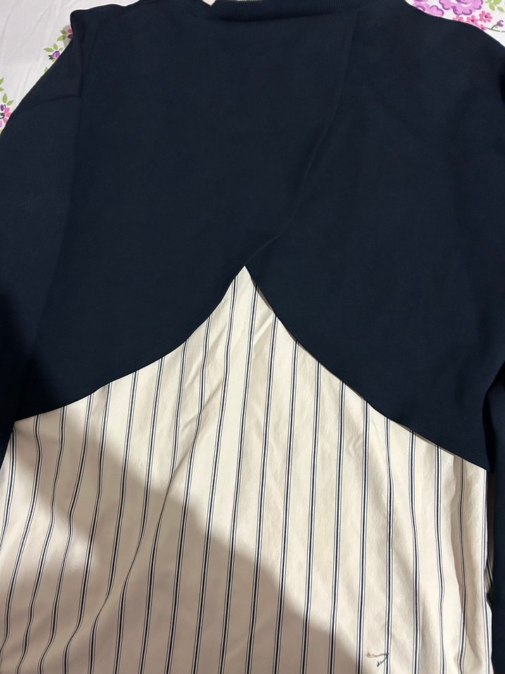 Düğmeli, Baskılı, Uzun Kollu Kadın Gömlek - Görsel 4