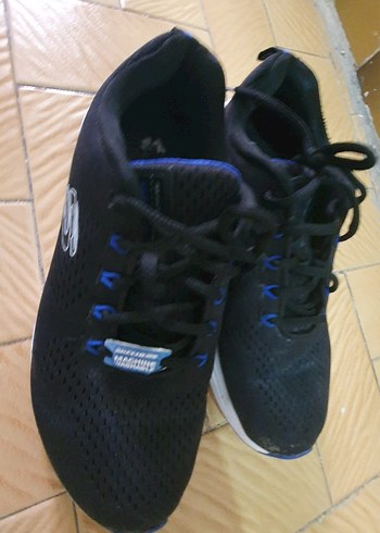 skechers Lacivert Spor Ayakkabı Wedge Topuklu - Görsel 2