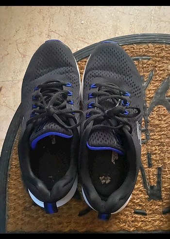 skechers Lacivert Spor Ayakkabı Wedge Topuklu - Görsel 11