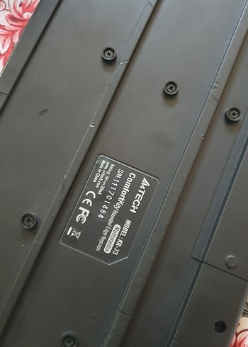 A4TECH siyah kablolu f klavye kr 73 modeli - Görsel 3