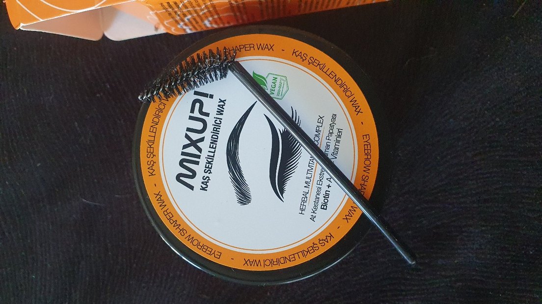 Mixupi Kahverengi Kaş Şekillendirici Wax - Görsel 5
