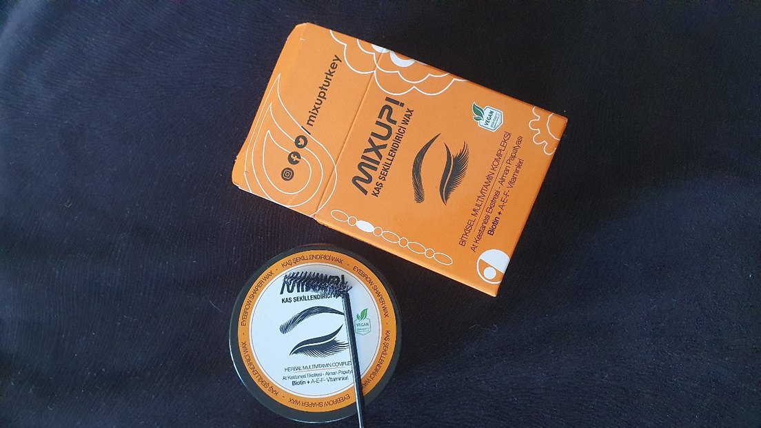 Mixupi Kahverengi Kaş Şekillendirici Wax - Görsel 4