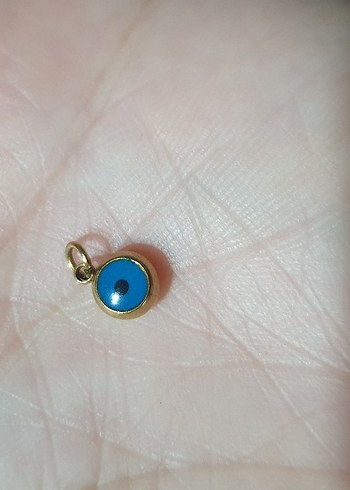 Mavi Nazar Boncuğu Kadın Charm - Görsel 6