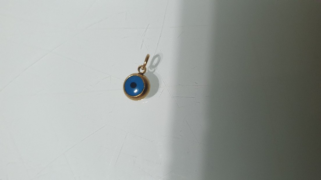 Mavi Nazar Boncuğu Kadın Charm - Görsel 5