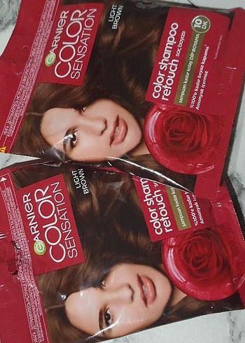 Garnier Color Sensation Açık Kahverengi Saç Boyası - Görsel 3