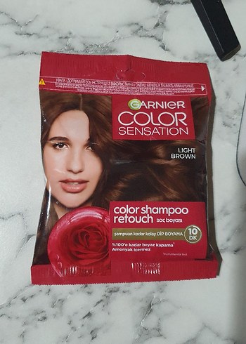 Garnier Color Sensation Açık Kahverengi Saç Boyası - Görsel 2