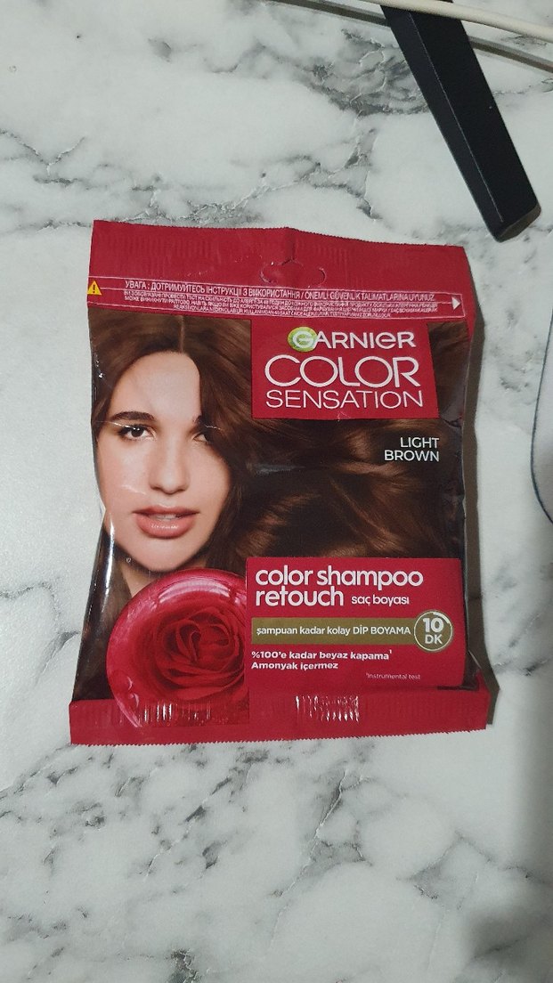 Garnier Color Sensation Açık Kahverengi Saç Boyası - Görsel 2