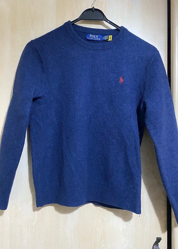 Polo Ralph Lauren Lacivert Bisiklet Yaka Triko Kazak