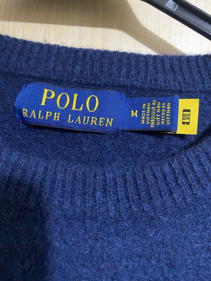 Polo Ralph Lauren Lacivert Bisiklet Yaka Triko Kazak — görsel 4/7