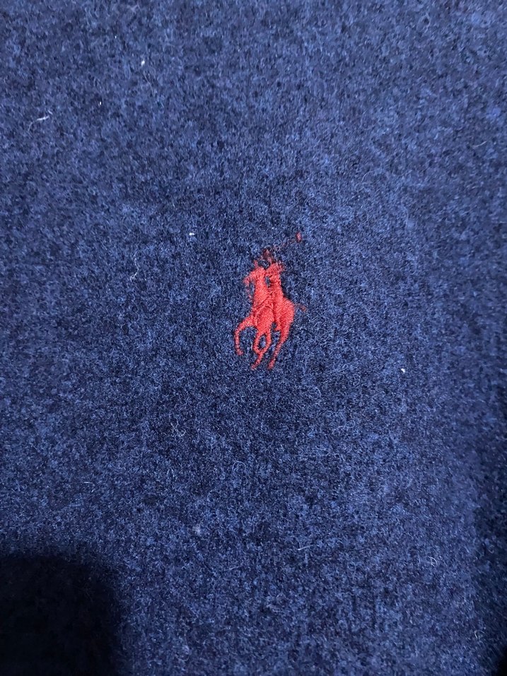 Polo Ralph Lauren Lacivert Bisiklet Yaka Triko Kazak — görsel 3/7