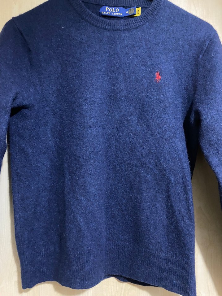 Polo Ralph Lauren Lacivert Bisiklet Yaka Triko Kazak — görsel 2/7