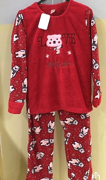 Yeni Sezon Polar Pijama Takımı