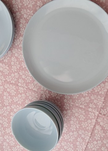 Pastel Mavi Yemek Takımı - Görsel 3