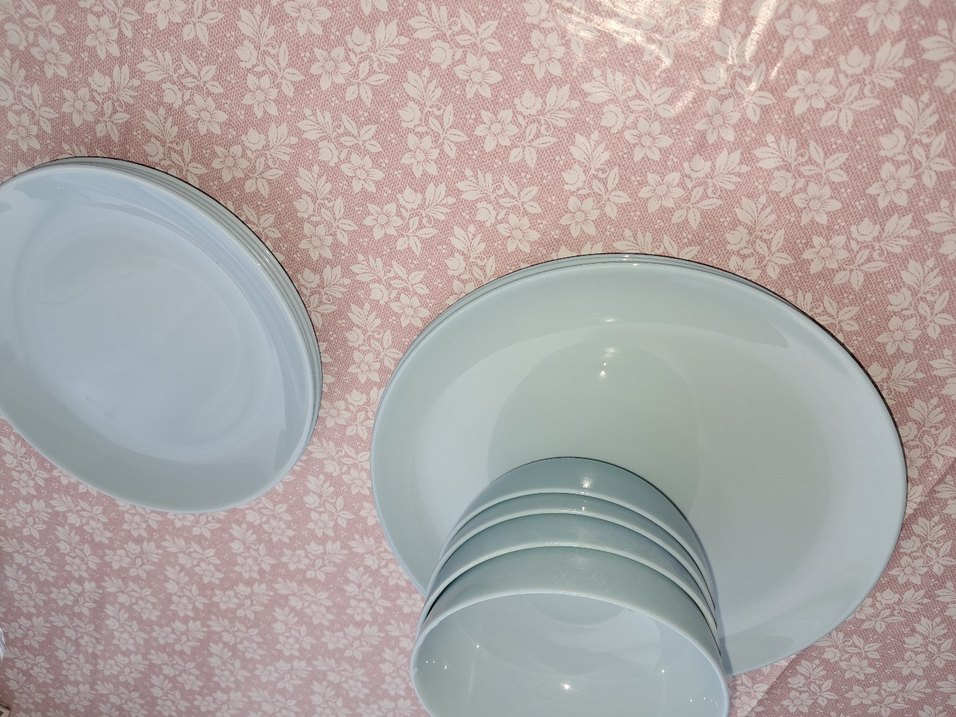 Pastel Mavi Yemek Takımı - Görsel 2