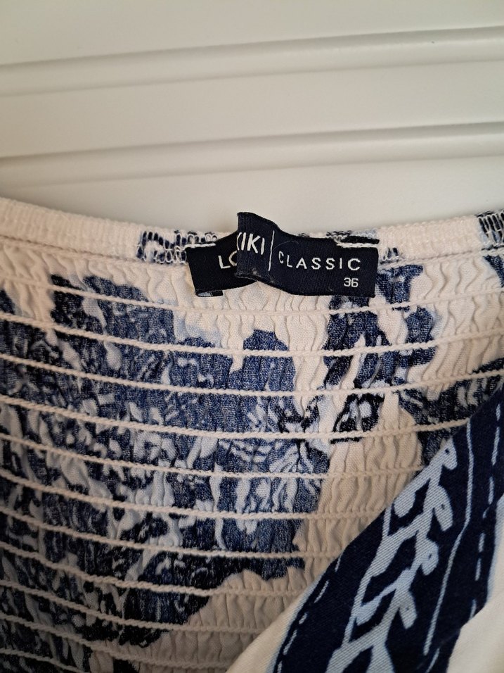 zun Elbise, Kısa Kollu, Baskılı - Görsel 3