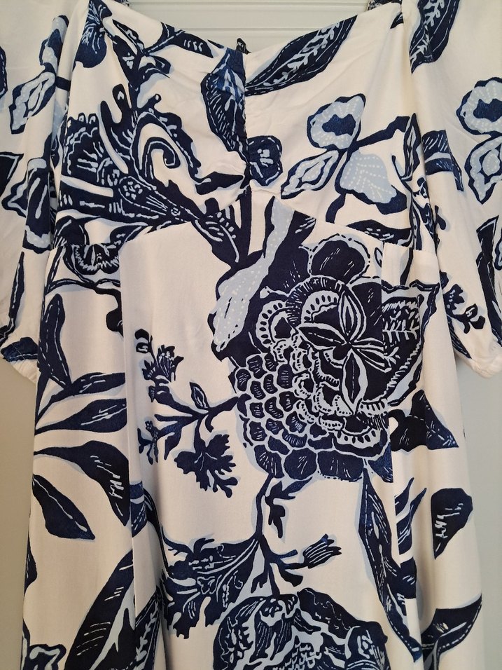 zun Elbise, Kısa Kollu, Baskılı - Görsel 2