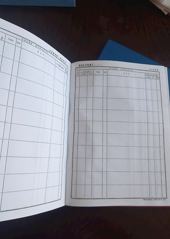 KARAR,ZİMMET VE EVRAK KAYIT DEFTERİ SETİ - Görsel 4