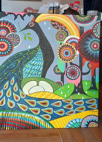 ORİJİNAL AKRİLİK RESİM TABLO - Görsel 5