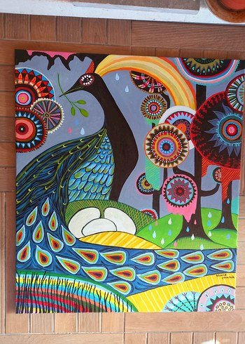 ORİJİNAL AKRİLİK RESİM TABLO - Görsel 6