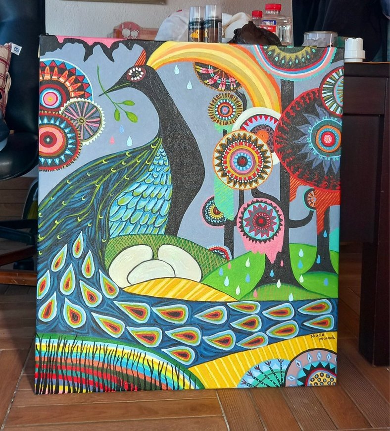 ORİJİNAL AKRİLİK RESİM TABLO - Görsel 5