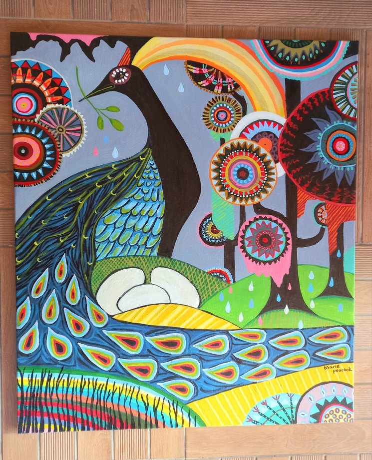 ORİJİNAL AKRİLİK RESİM TABLO - Görsel 2