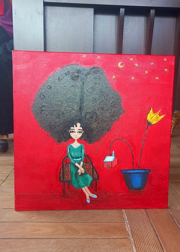 YAĞLIBOYA AKRİLİK RESİM TABLO - Görsel 2