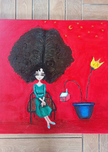 YAĞLIBOYA AKRİLİK RESİM TABLO - Görsel 3