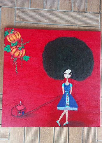 YAĞLIBOYA AKRİLİK RESİM TABLO - Görsel 6