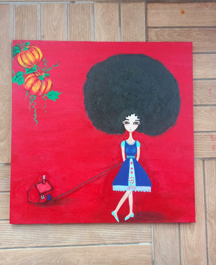 YAĞLIBOYA AKRİLİK RESİM TABLO - Görsel 2