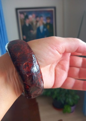 GERÇEK YILAN DERİSİ BİLEZİK - Görsel 2