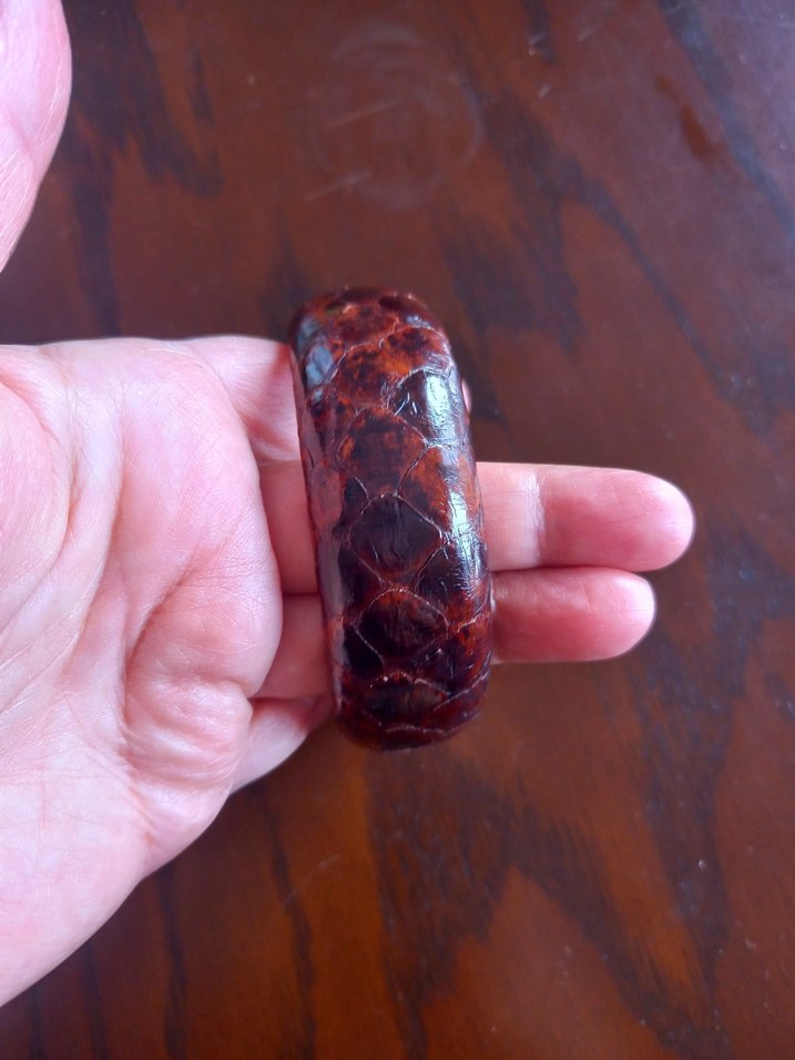 GERÇEK YILAN DERİSİ BİLEZİK - Görsel 5