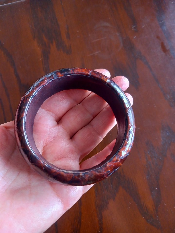 GERÇEK YILAN DERİSİ BİLEZİK - Görsel 4