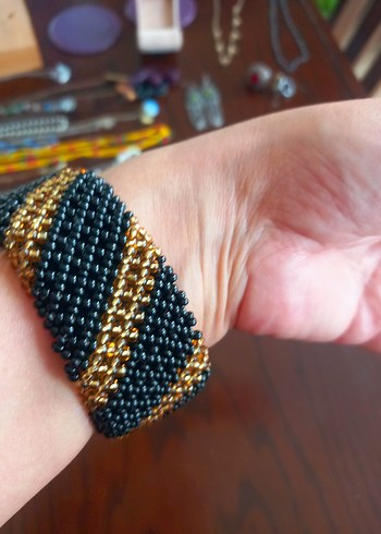 SENEGAL EL YAPIMI BİLEZİK - Görsel 5