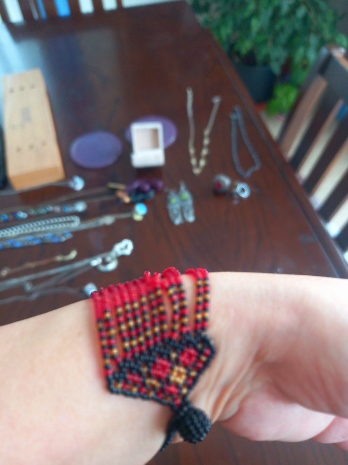 Renkli Boncuklu Bohem Kadın Bileklik - Görsel 2