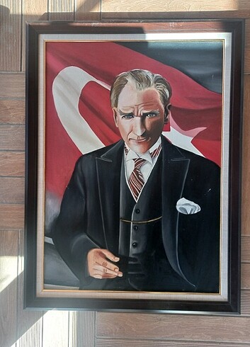  Beden YAĞLIBOYA ATATÜRK PORTRESİ RESİM