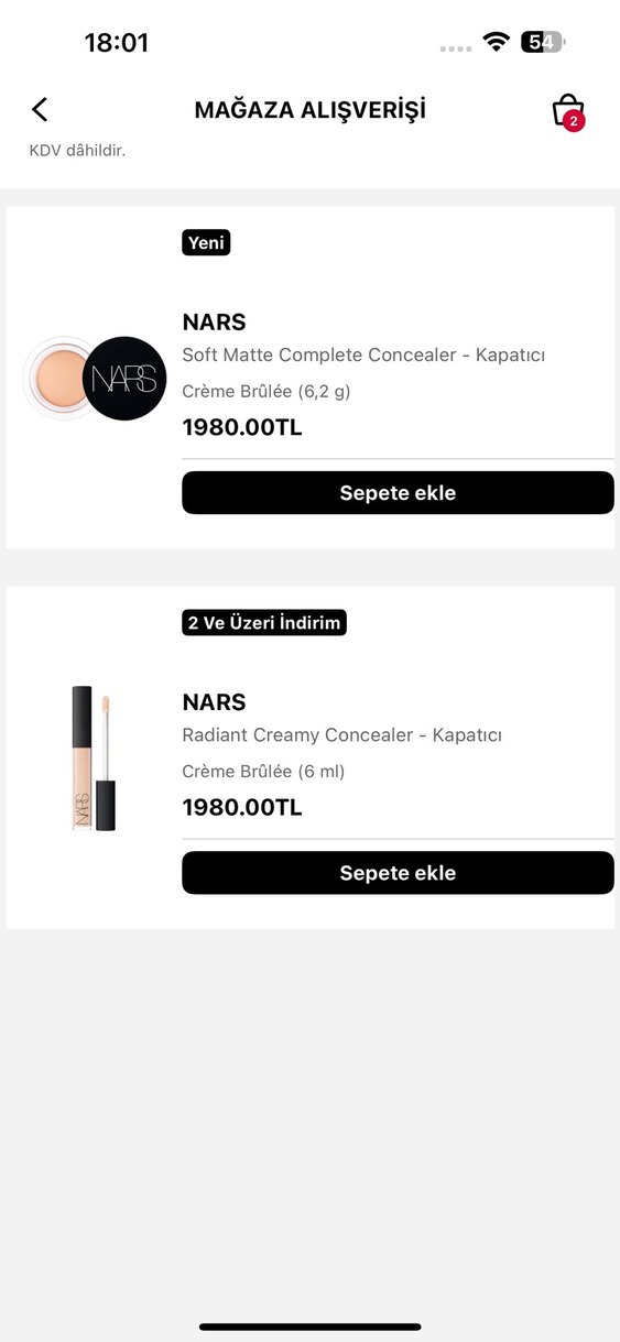 NARS Radiant Creamy Concealer - Görsel 4