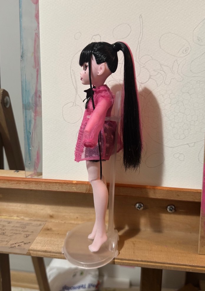 Monsterhigh draculaura g3 core kıyafetleri - Görsel 2