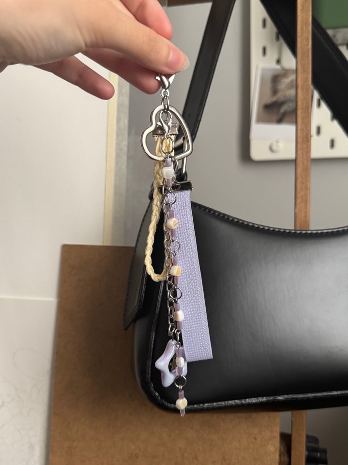 Lilac Dream Çanta Charmı - Görsel 2