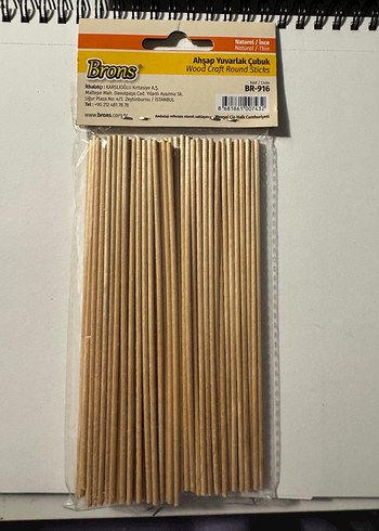 Brons Ahşap Yuvarlak Çubuk ve Eshel kare ahşap kaplama - Görsel 2