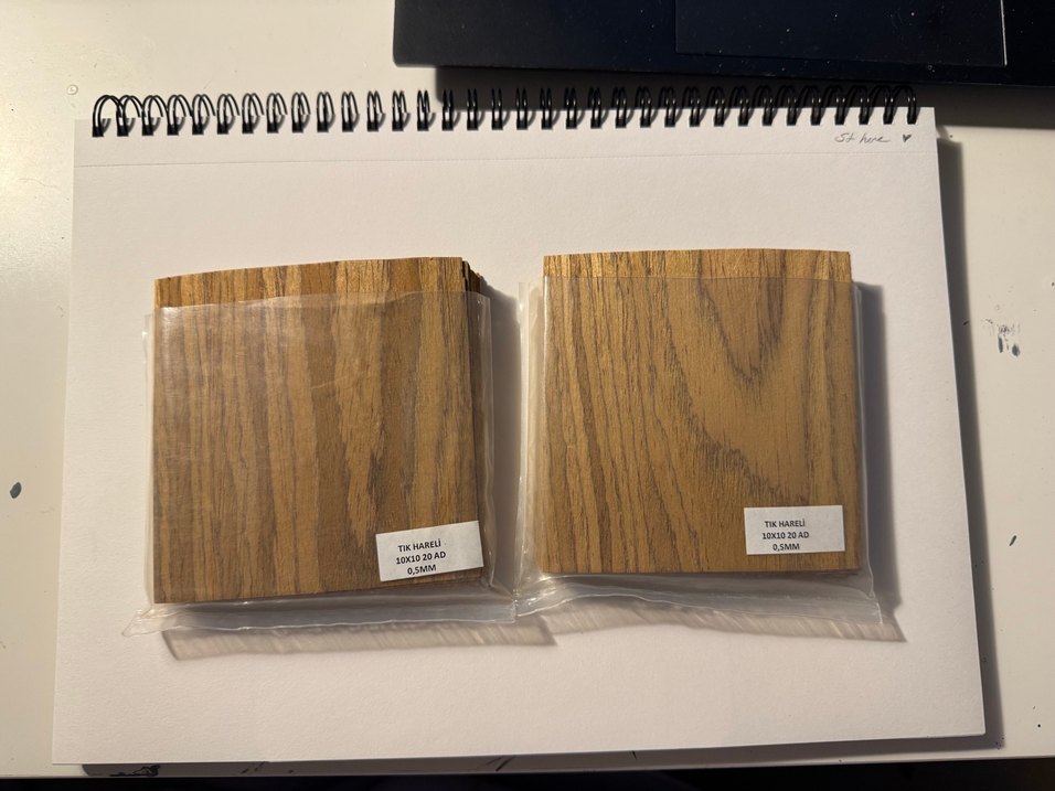 Brons Ahşap Yuvarlak Çubuk ve Eshel kare ahşap kaplama - Görsel 4