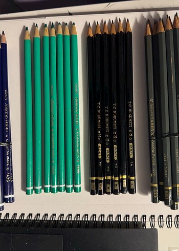 Fabercastell ve Adell Kurşun Kalemler - Görsel 2