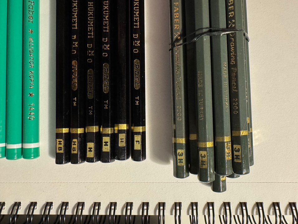 Fabercastell ve Adell Kurşun Kalemler - Görsel 3