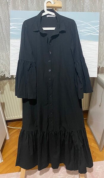 Trendyol & Milla Siyah Maxi Elbise