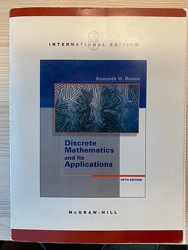 Discrete Mathematics Kitabı 5. Baskı