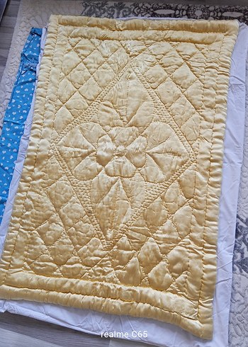 Nakışlı Beyaz Çocuk yorgan nevresim takımı - Görsel 2