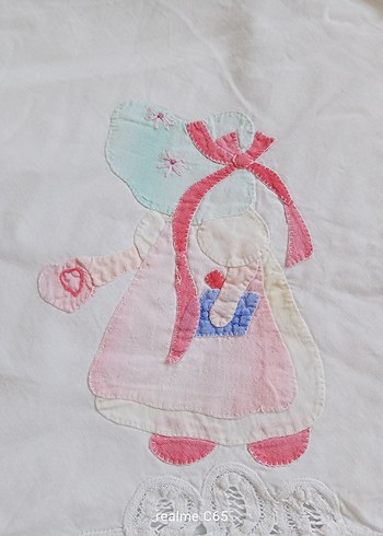 Nakışlı Beyaz Çocuk yorgan nevresim takımı - Görsel 5